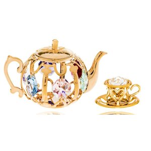 2 Piece Tea Ornament Set