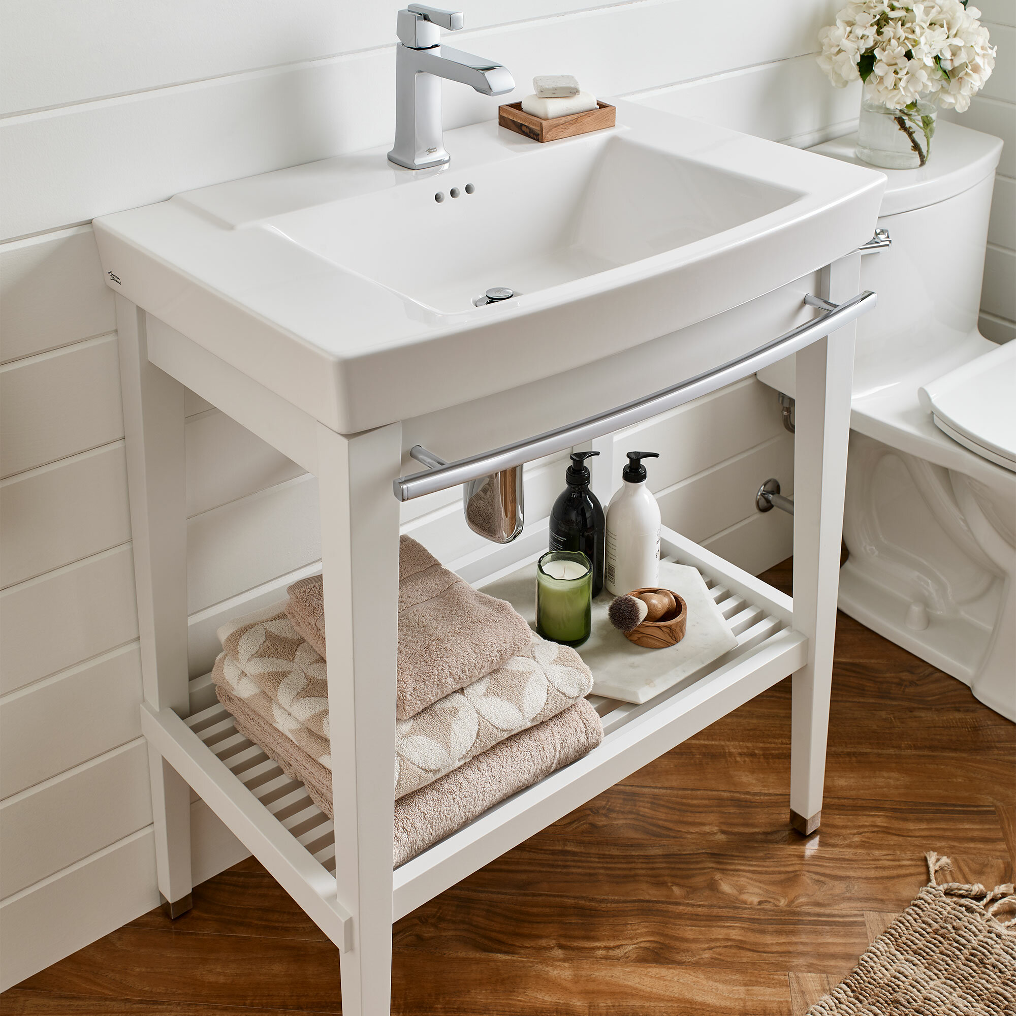 American Standard Townsend 30 Single Bathroom Vanity Base Only In White Reviews Wayfair