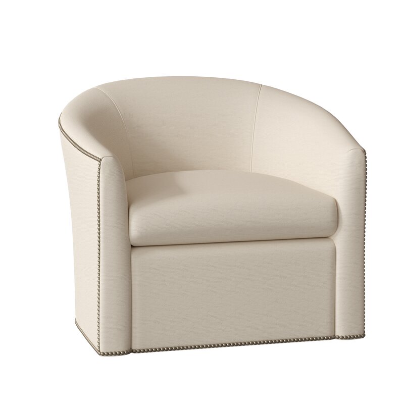 Duralee Furniture Springfield Swivel Barrel Chair | Wayfair