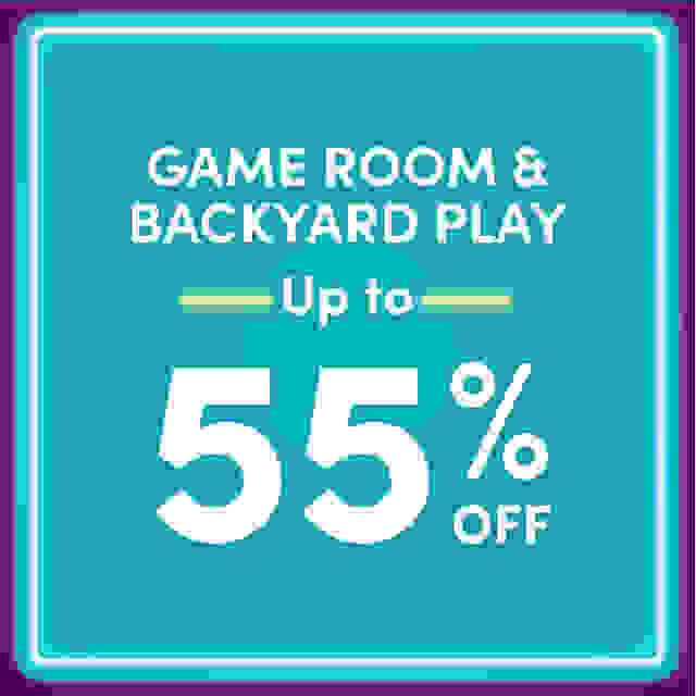 Game Room & Backyard Play