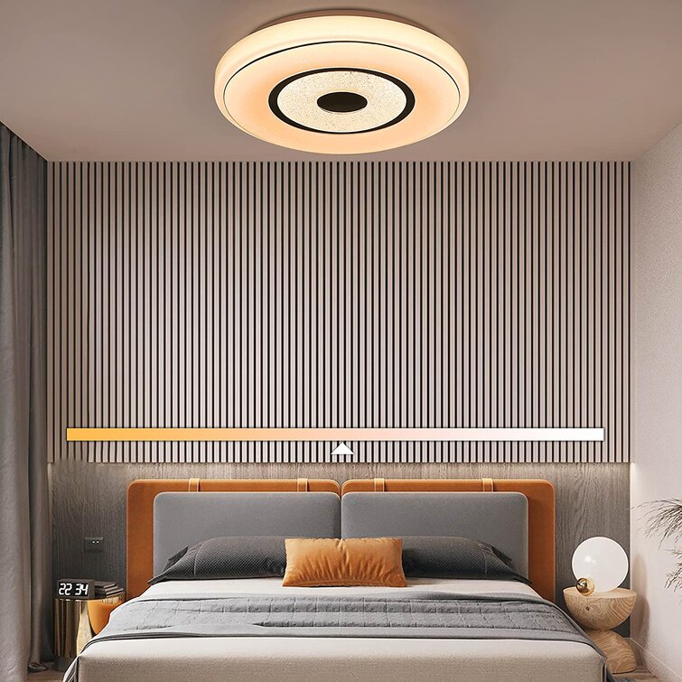LED Design Decken Lampen Küchen Flur Leuchten Fernbedienung Tageslicht DIMMBAR 