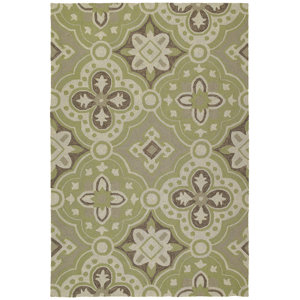 Cavour Wasabi Floral Indoor/Outdoor Area Rug