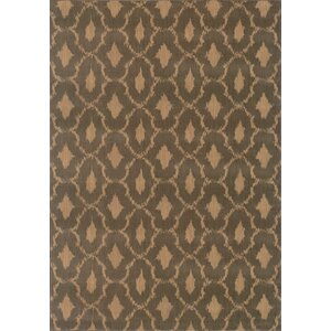 Sincere Brown/Green Area Rug