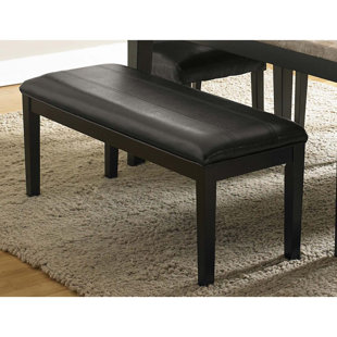 Go to store & view more images Red Barrel Studio Gerena Faux Leather Bench
