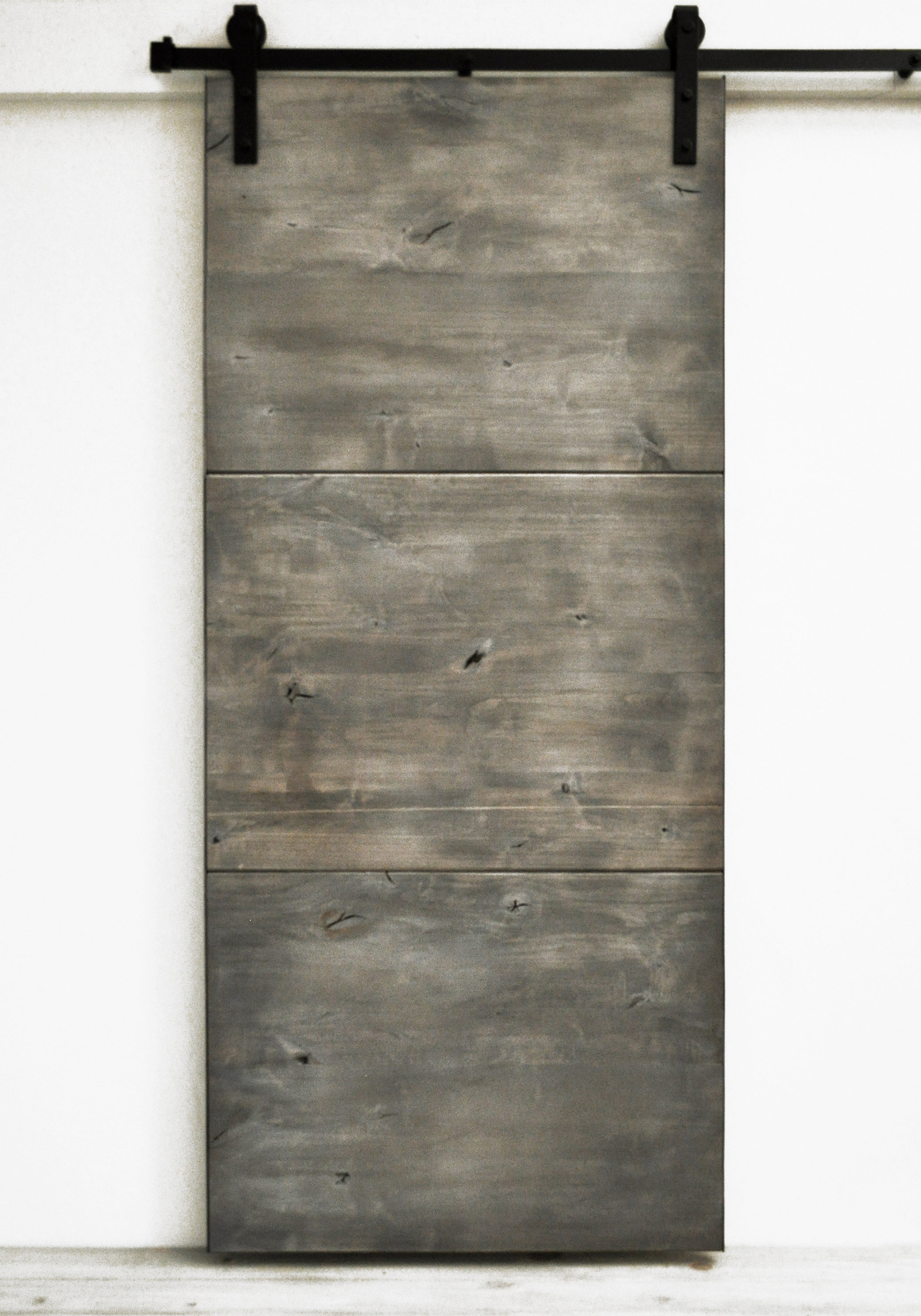 Dogberry Collections Modern Slab Wood 1 Panel Stained ...