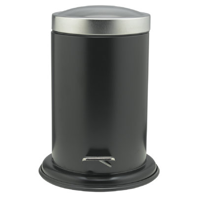 Sealskinacero Step Stainless Steel 0 8 Gallon Step On Trash Can Sealskin Color White Dailymail