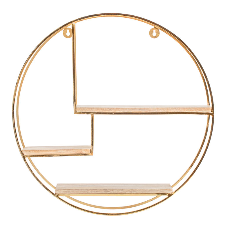 Aberdeen 3 Piece Circle Accent Shelf