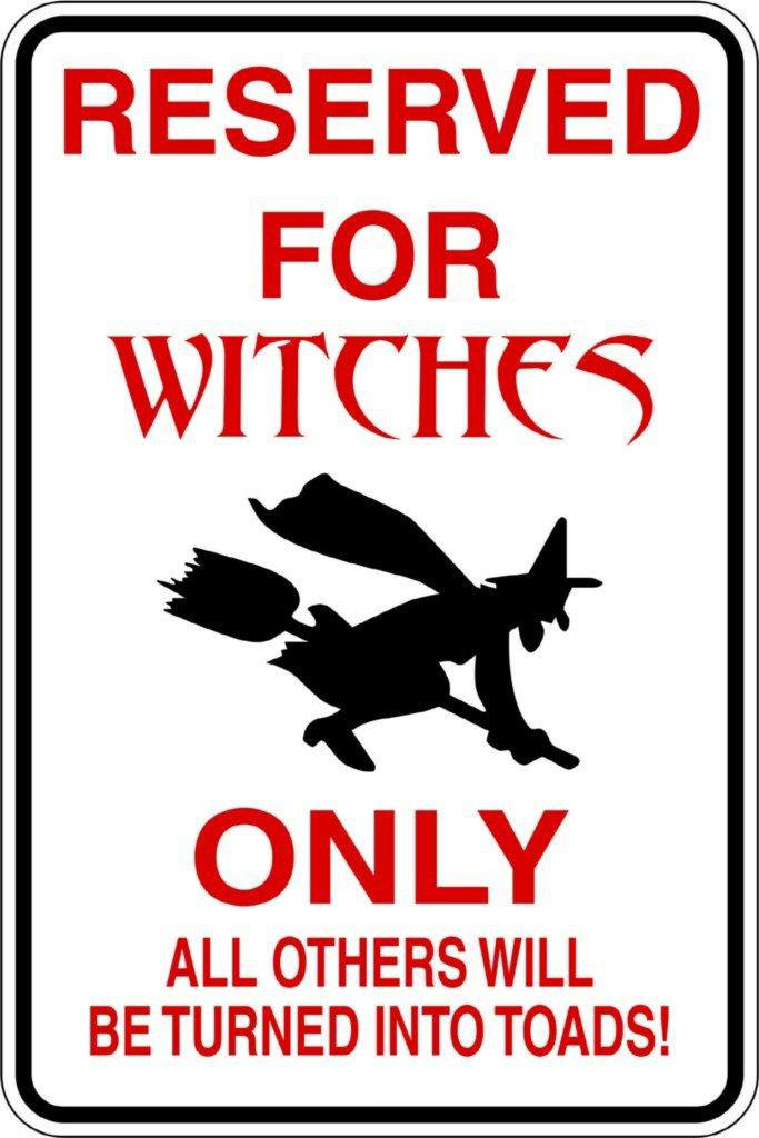 Design With Vinyl Reserved For Witches Wall Decal Wayfair