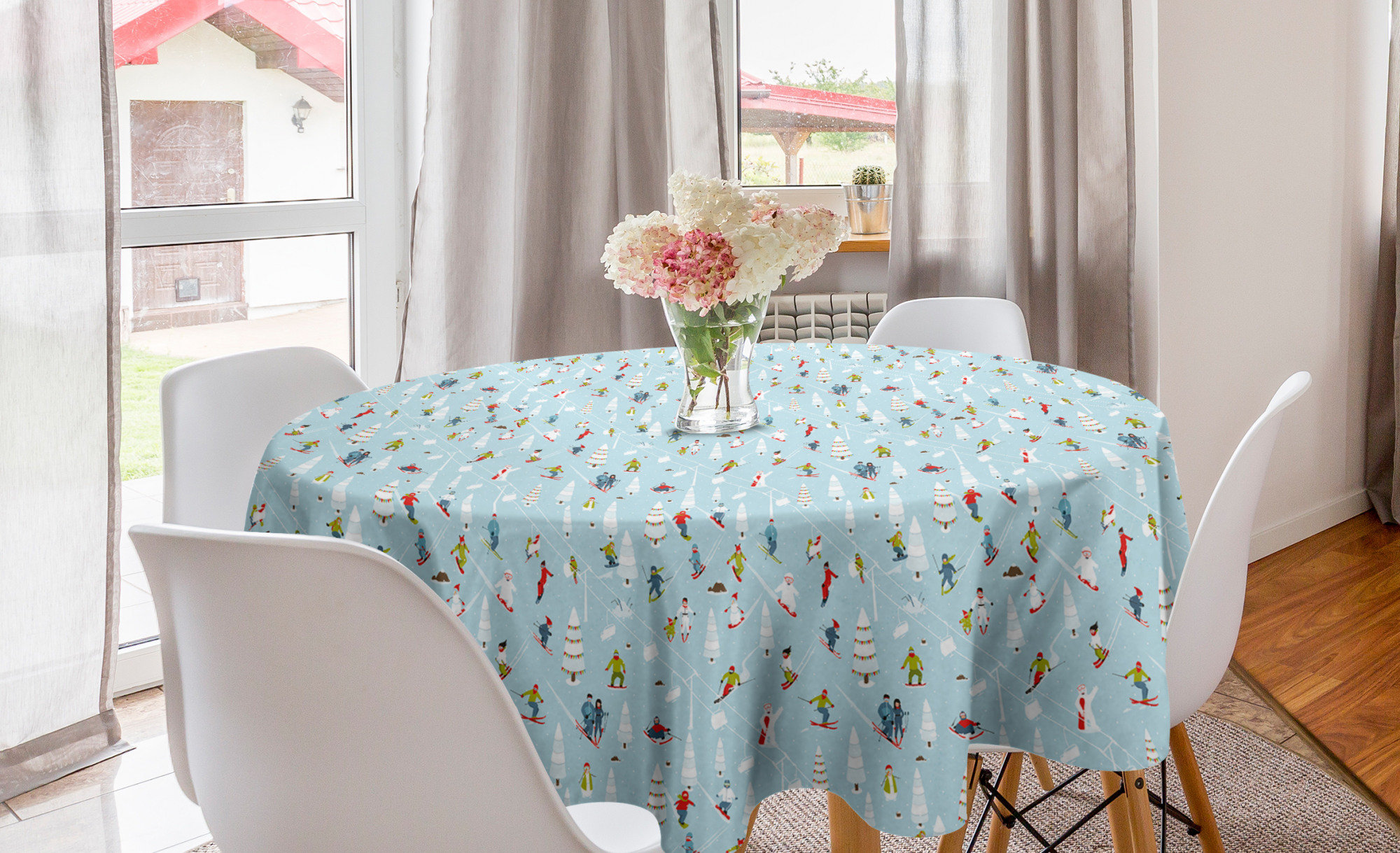 winter tablecloth