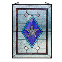 Wayfair Geometric Themed Stained Glass Panels You Ll Love In 21