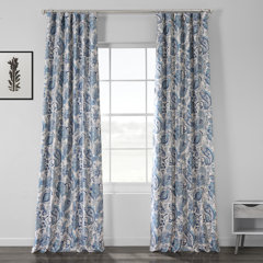 Paisley Rod Pocket Curtains Drapes You Ll Love In 2021 Wayfair