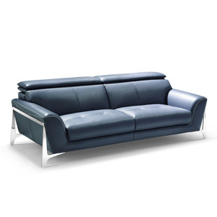 Binghampton Leather Sofa by Orren Ellis Spacial Price