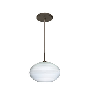 Go to store & view more images Pape 1-Light Globe Pendant by Besa Lighting