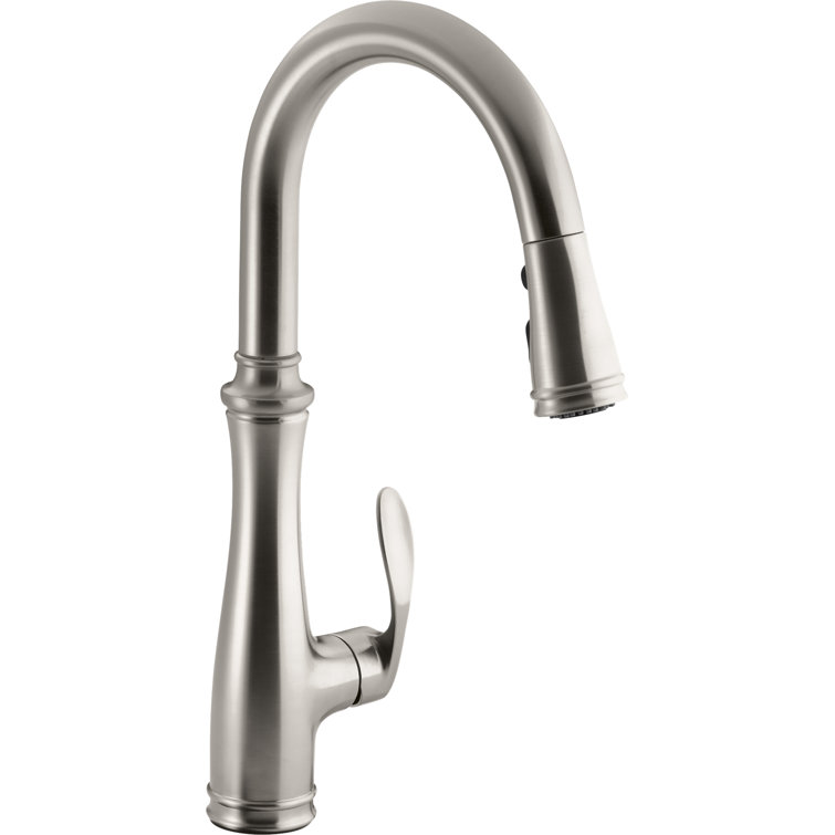 Bellera® Pull Down Single Handle Kitchen Faucet with Handle and Supply Lines