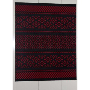 Hattiesburg Black Area Rug