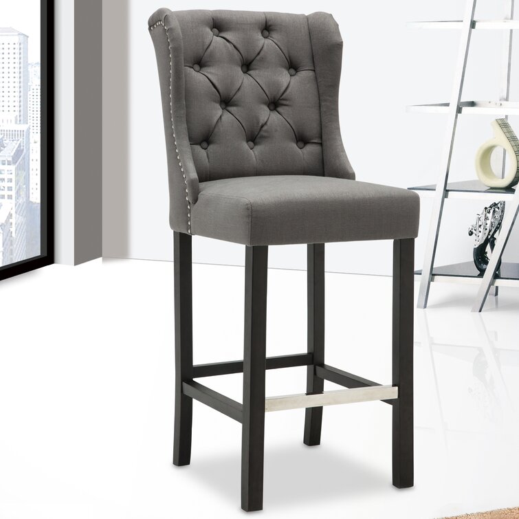 wayfair bar stools grey