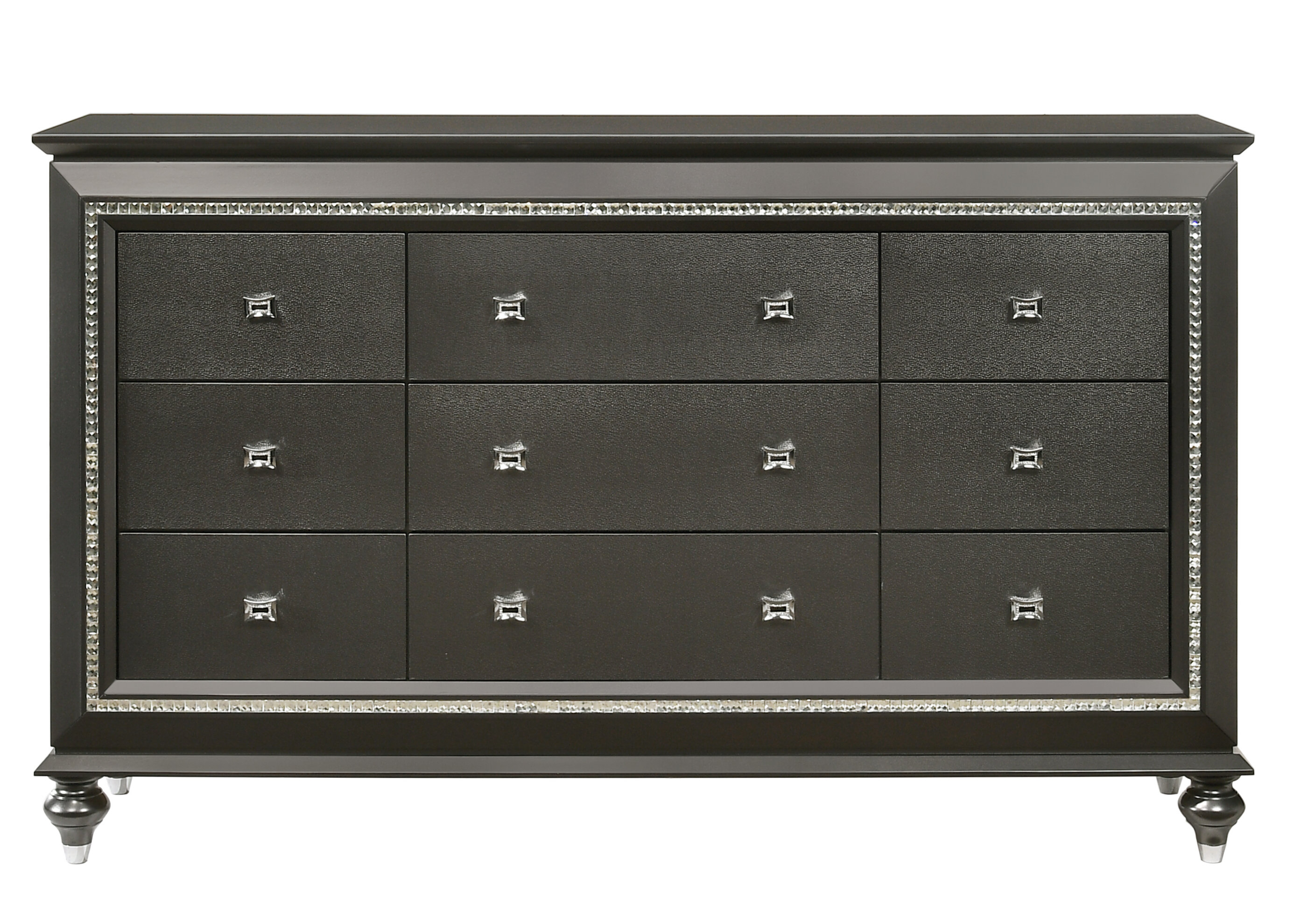 Mercer41 Echols 9 Drawer Double Dresser Wayfair