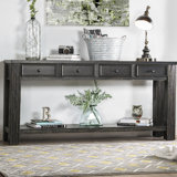 Farmhouse Rustic Black Console Tables Birch Lane