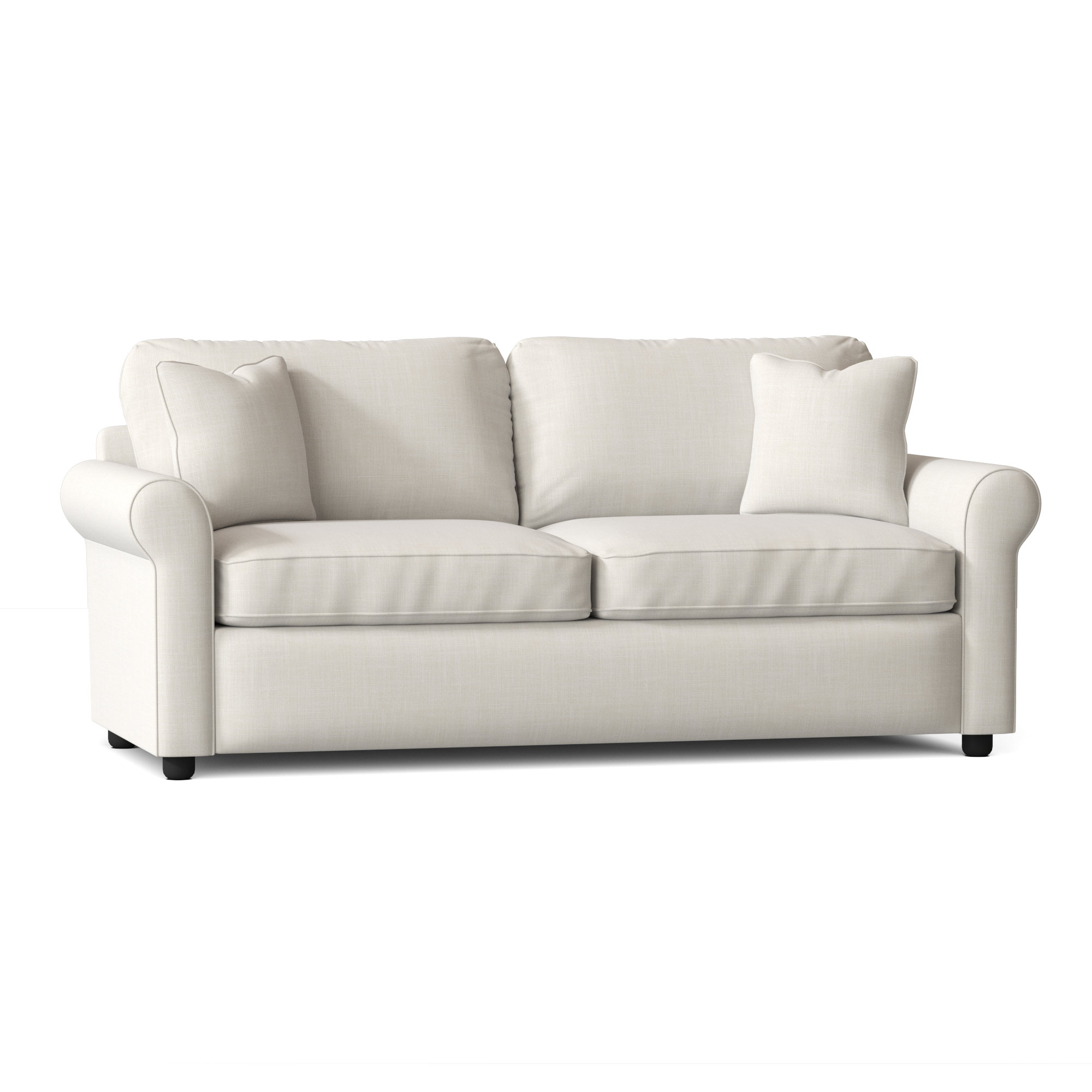 Wayfair Custom Upholstery 82 Rolled Arm Sofa Reviews Wayfair