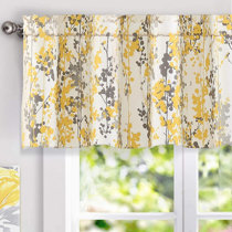 Yellow Gold Valances Kitchen Curtains You Ll Love In 2021 Wayfair