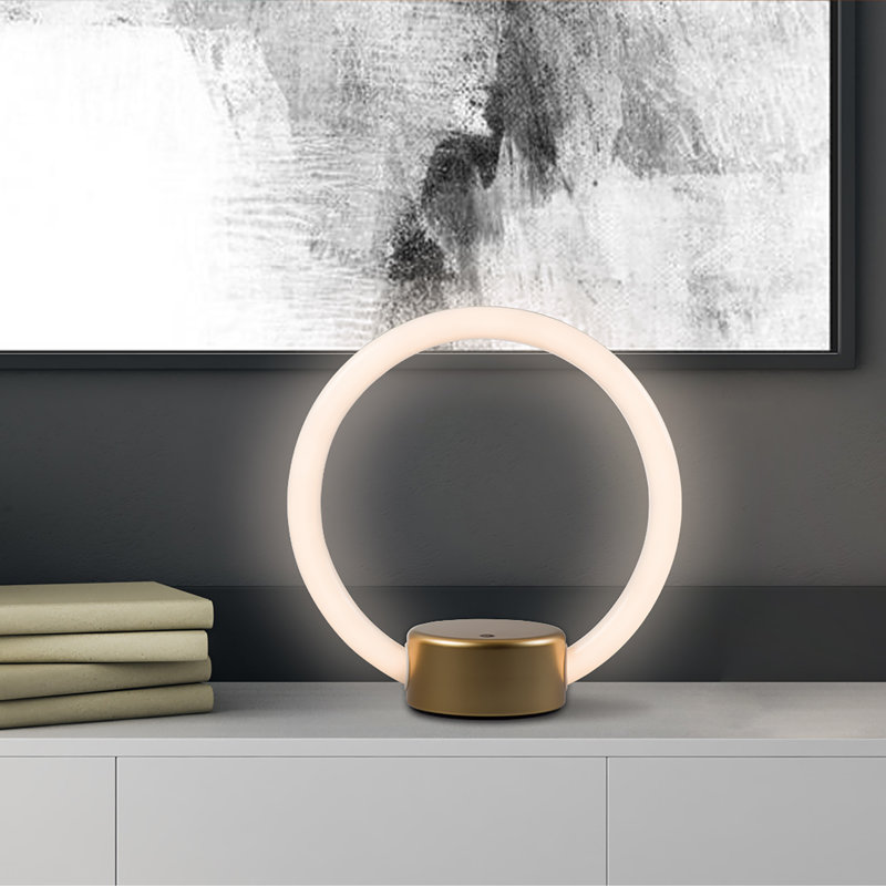 champagne gold table lamp
