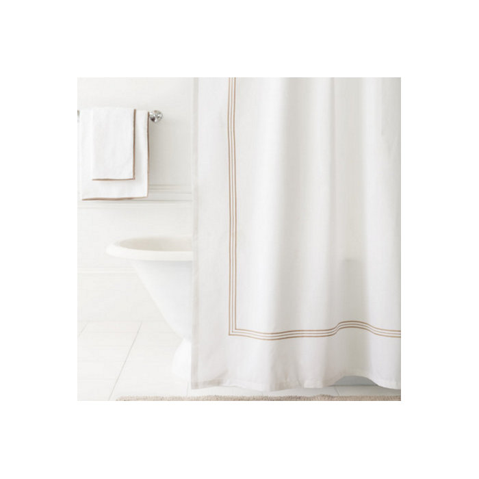 Pine Cone Hill Trio Cotton Single Shower Curtain Reviews Wayfair
