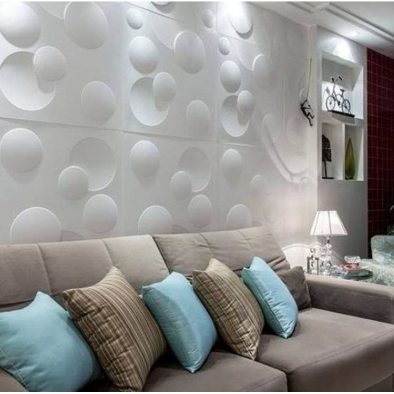 Porpora 20 X 20 Vinyl Wall Paneling In Bright White Wayfair
