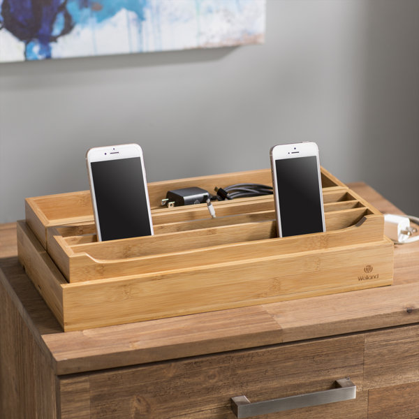 Project Tidy Brenda 3 Piece Eco Friendly Bamboo Multi Device