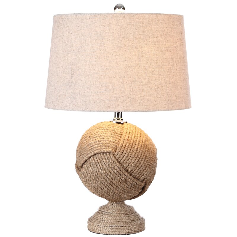 Helsley Knotted Rope 24.5" Table Lamp