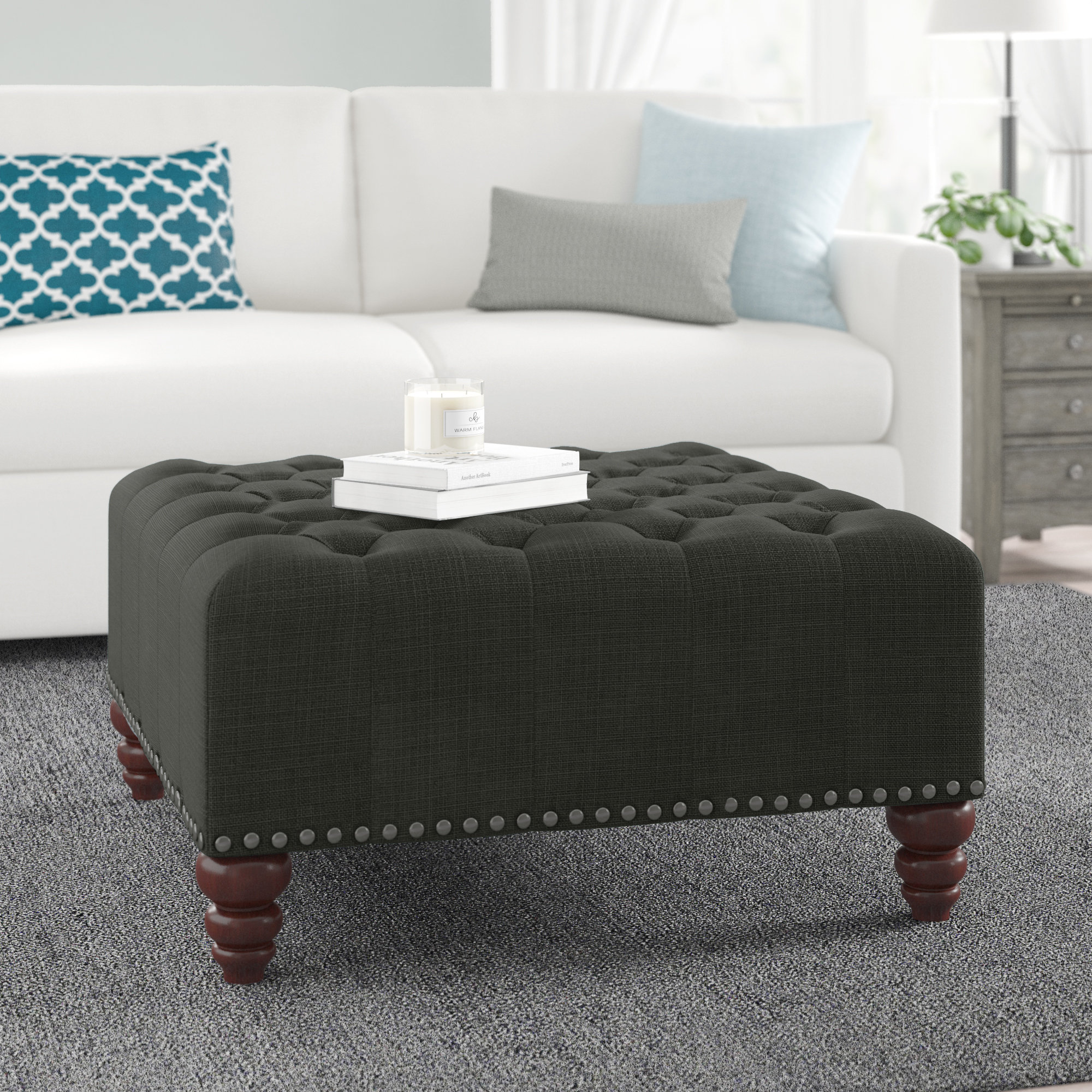 Camarena Tufted Cocktail Ottoman Camarena Tufted Cocktail Ottoman