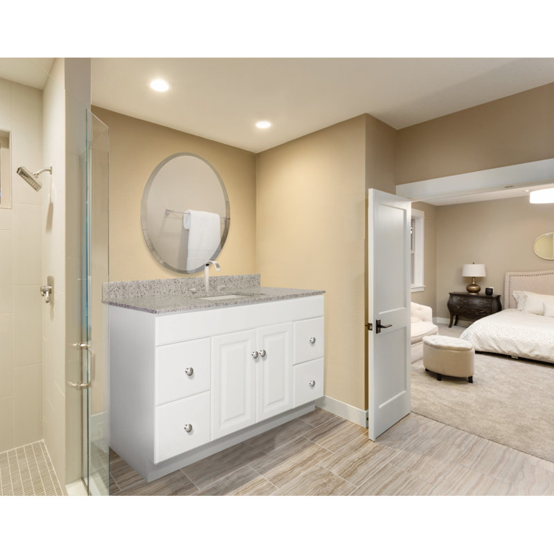Winston Porter Searle 2 Door 4 Drawer 49 Single Bathroom Vanity