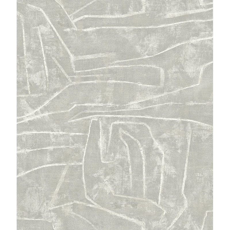 Gracie Oaks Bowery Urban Chalk 20 L X 20 5 W Peel And Stick Wallpaper Roll Wayfair