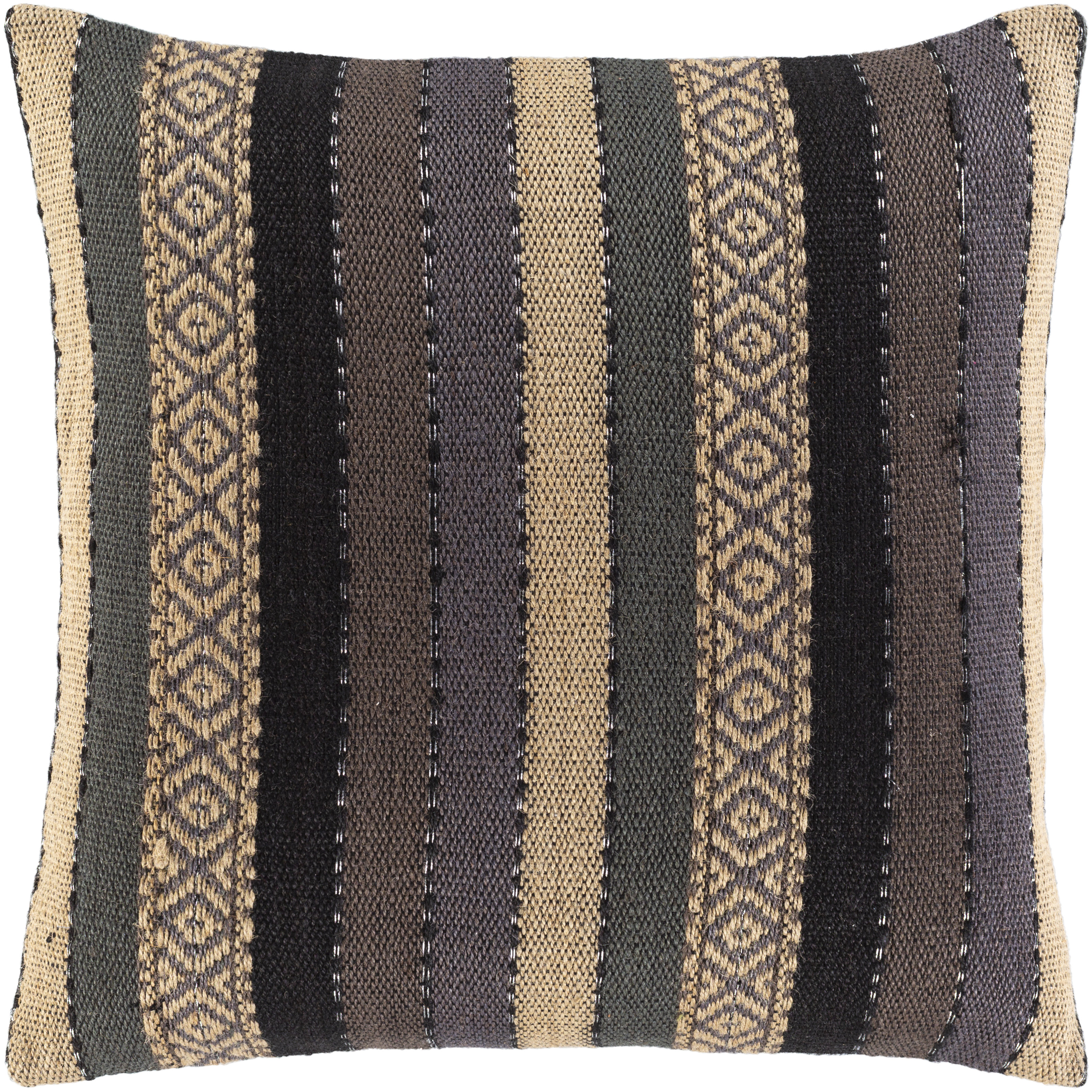 Carvalho Striped Throw Pillow Cover Joss Main