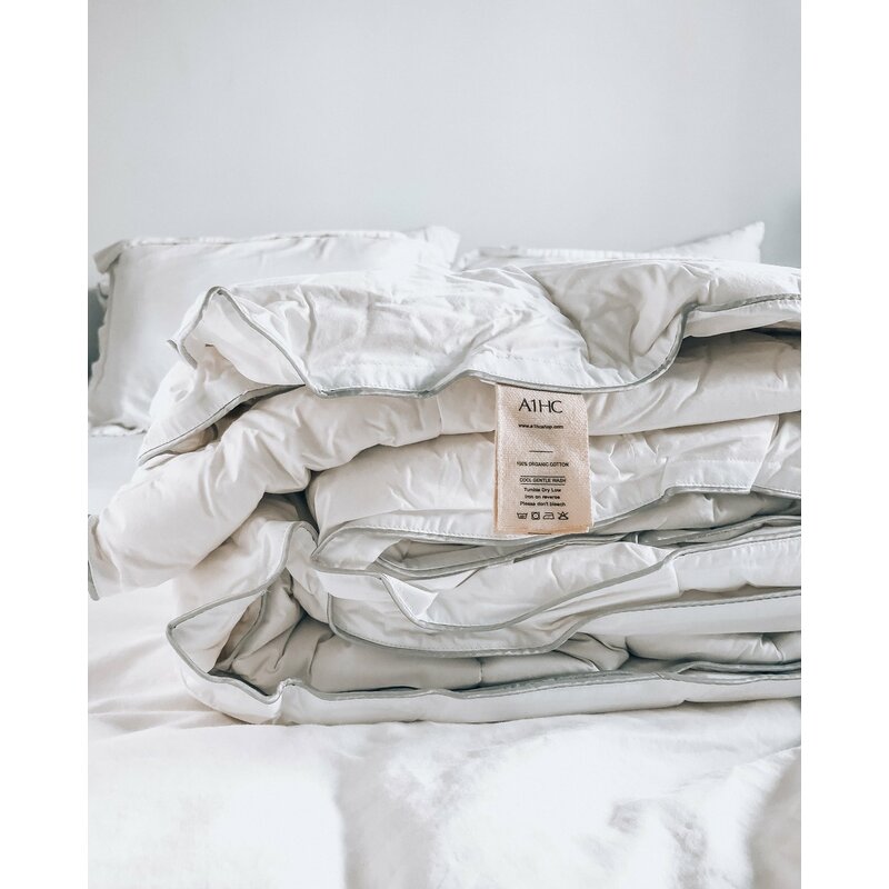 A1 Home Collections Llc Organic Cotton Duvet Cover And Insert Set