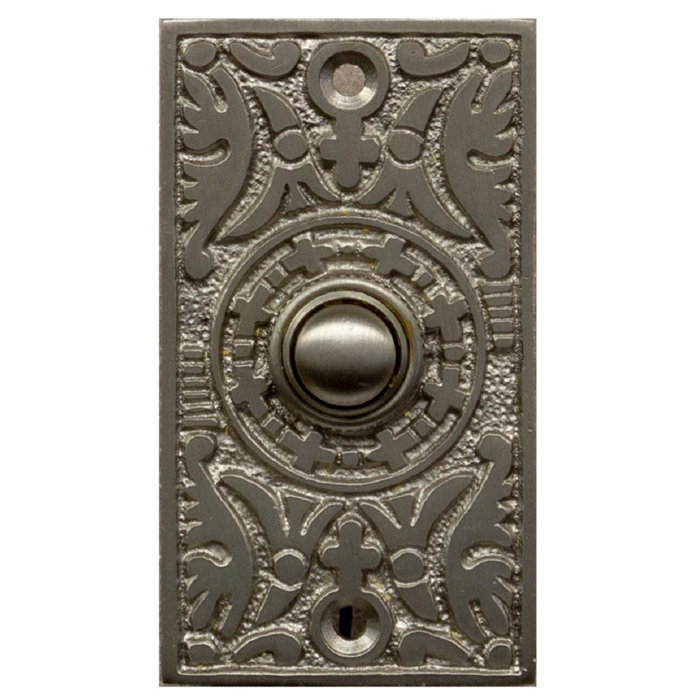 Qualarc Ornate Rectangle Doorbell Button Wayfair