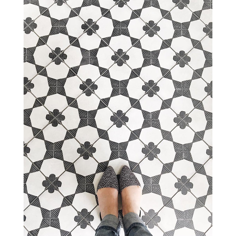 Bedrosians Enchante Decorative 8 X 8 Porcelain Field Tile In Moderno Reviews Wayfair