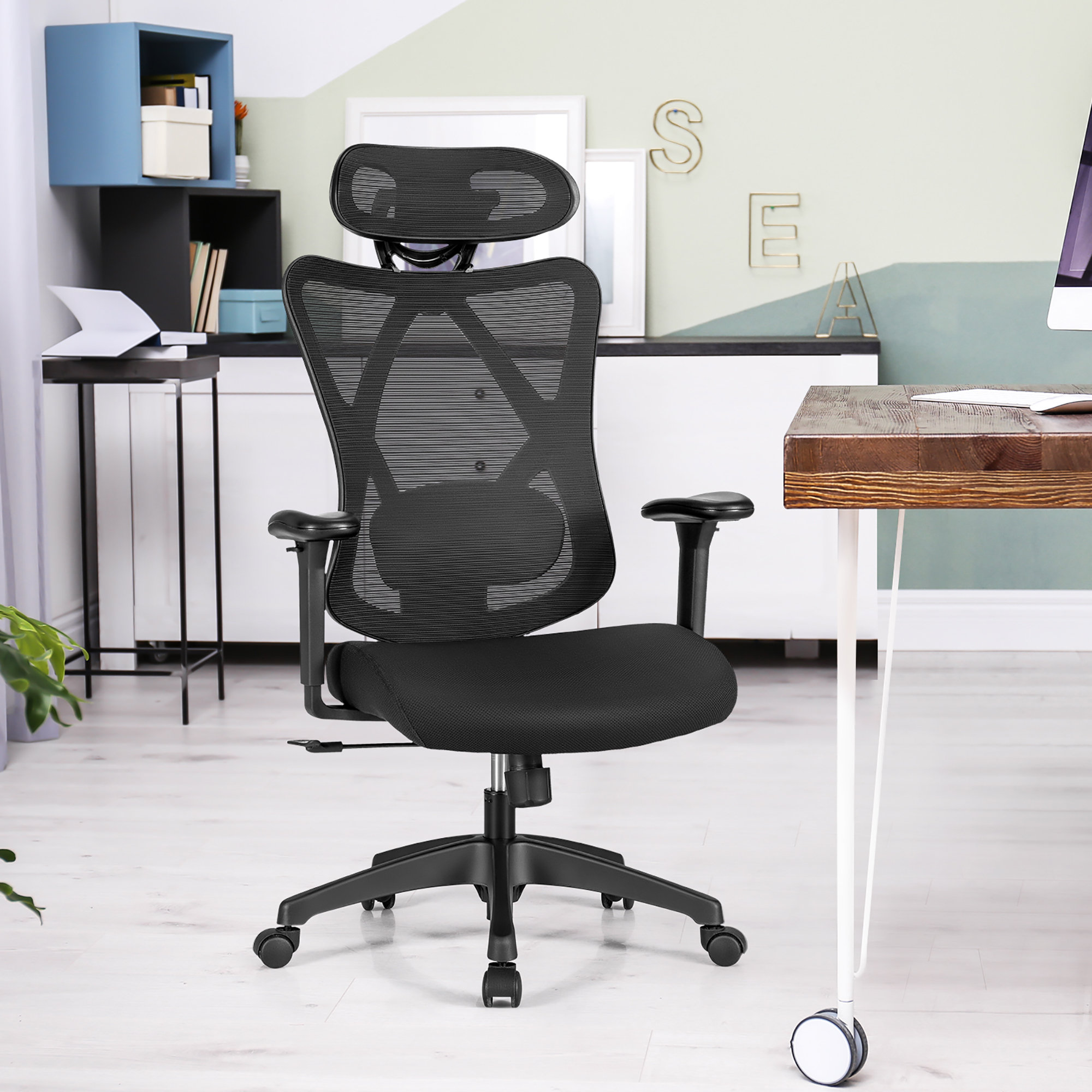 Inbox Zero Grath Ergonomic Mesh Gaming Chair Wayfair