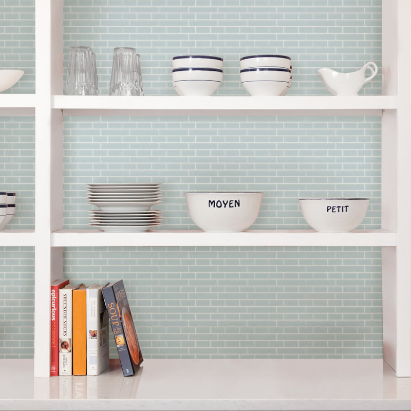 Wallpops Sea 10 X 10 Resin Peel Stick Subway Tile In Blue Reviews Wayfair Wall decals, dry erase, window film, & more from wallpops (50% off). sea 10 x 10 resin peel stick subway tile in blue