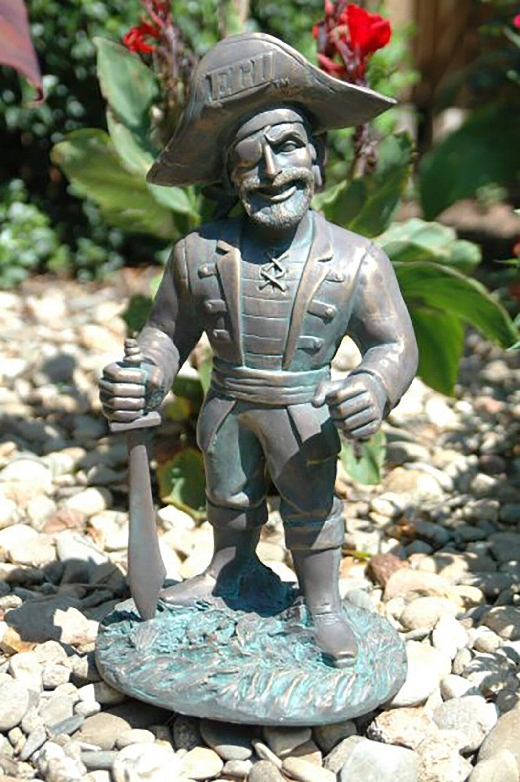 East Carolina Pirates Mascot Garden Statue by Oxbay 