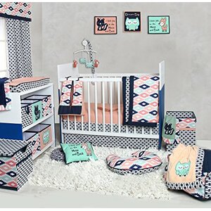 Liam Aztec 10 Piece Crib Bedding Set
