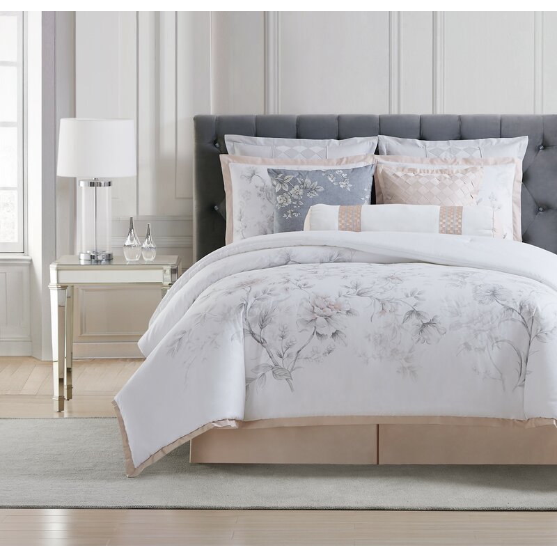 Charisma Riva Cotton Printed Comforter Set Reviews Wayfair