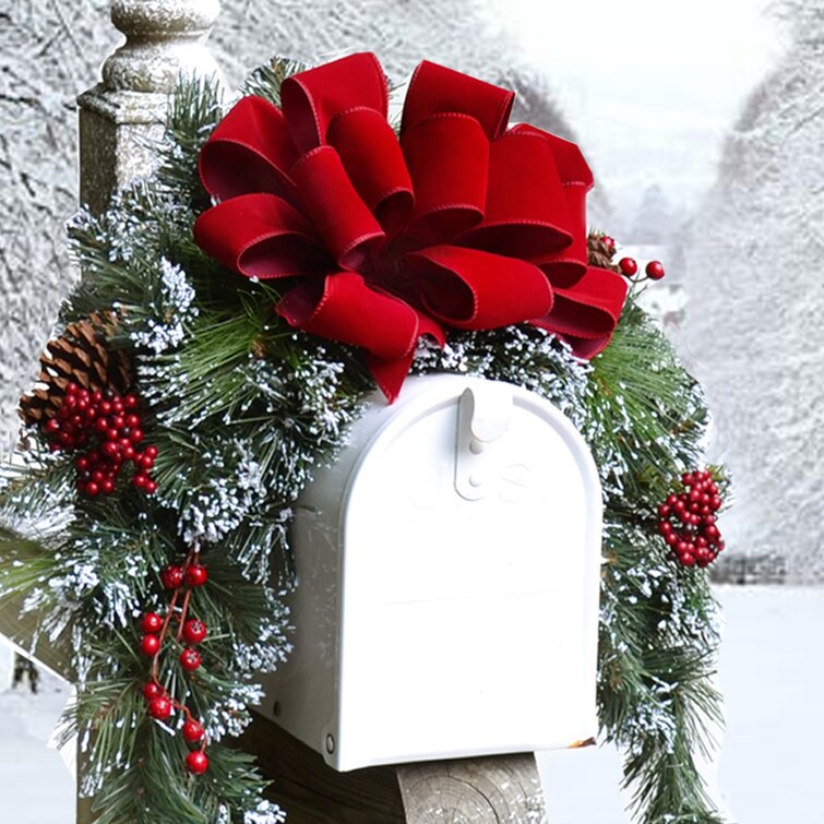 The Holiday Aisle Mailbox Swag Reviews Wayfair