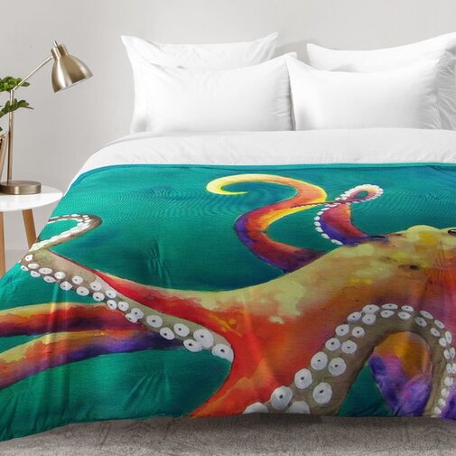 East Urban Home Octopus Comforter Set & Reviews | Wayfair