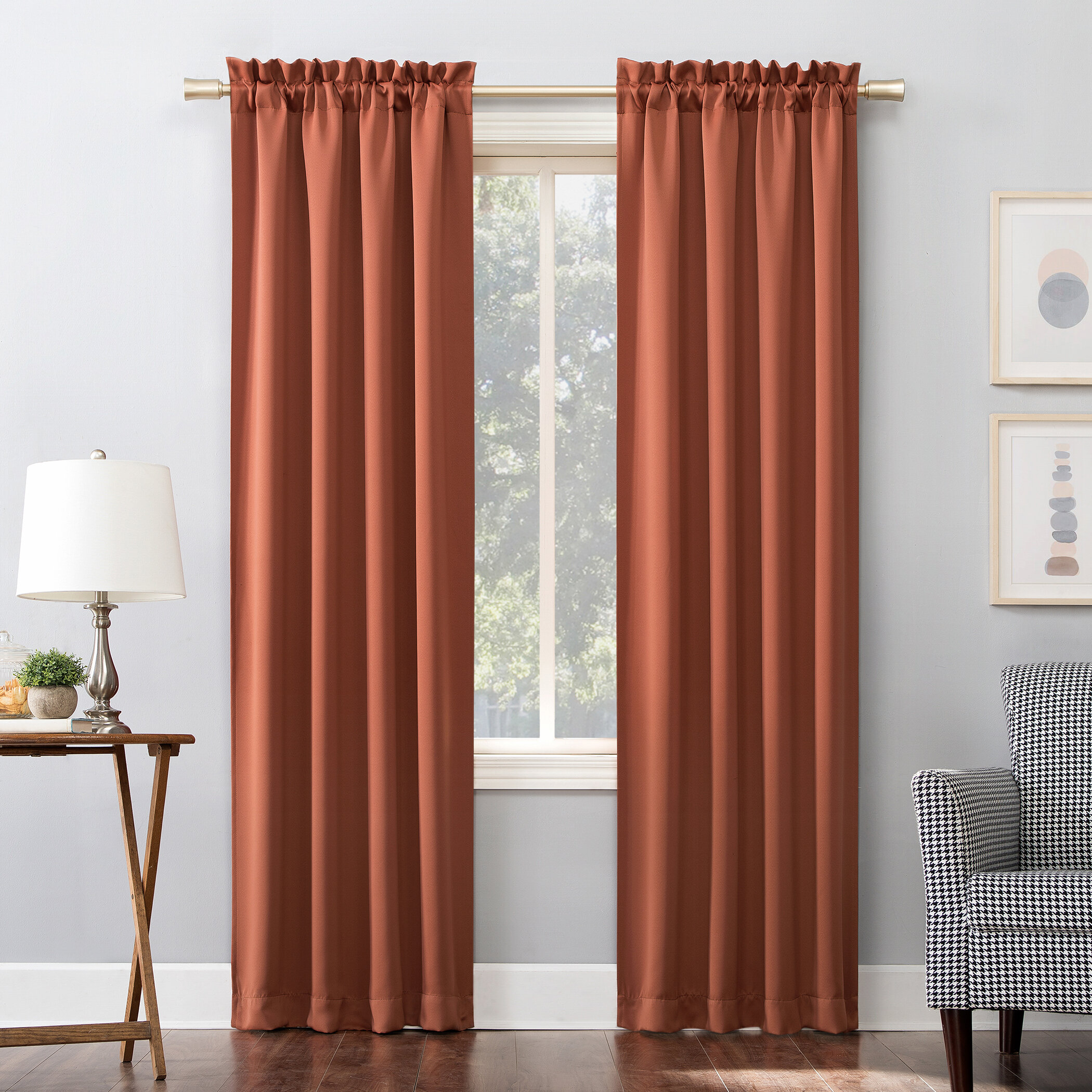 Wayfairs Picks For College Orange Blackout Curtains Youll Love In 2021 Wayfair