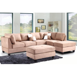 Go to store & view more images Bruns Reversible Sectional by Winston Porter