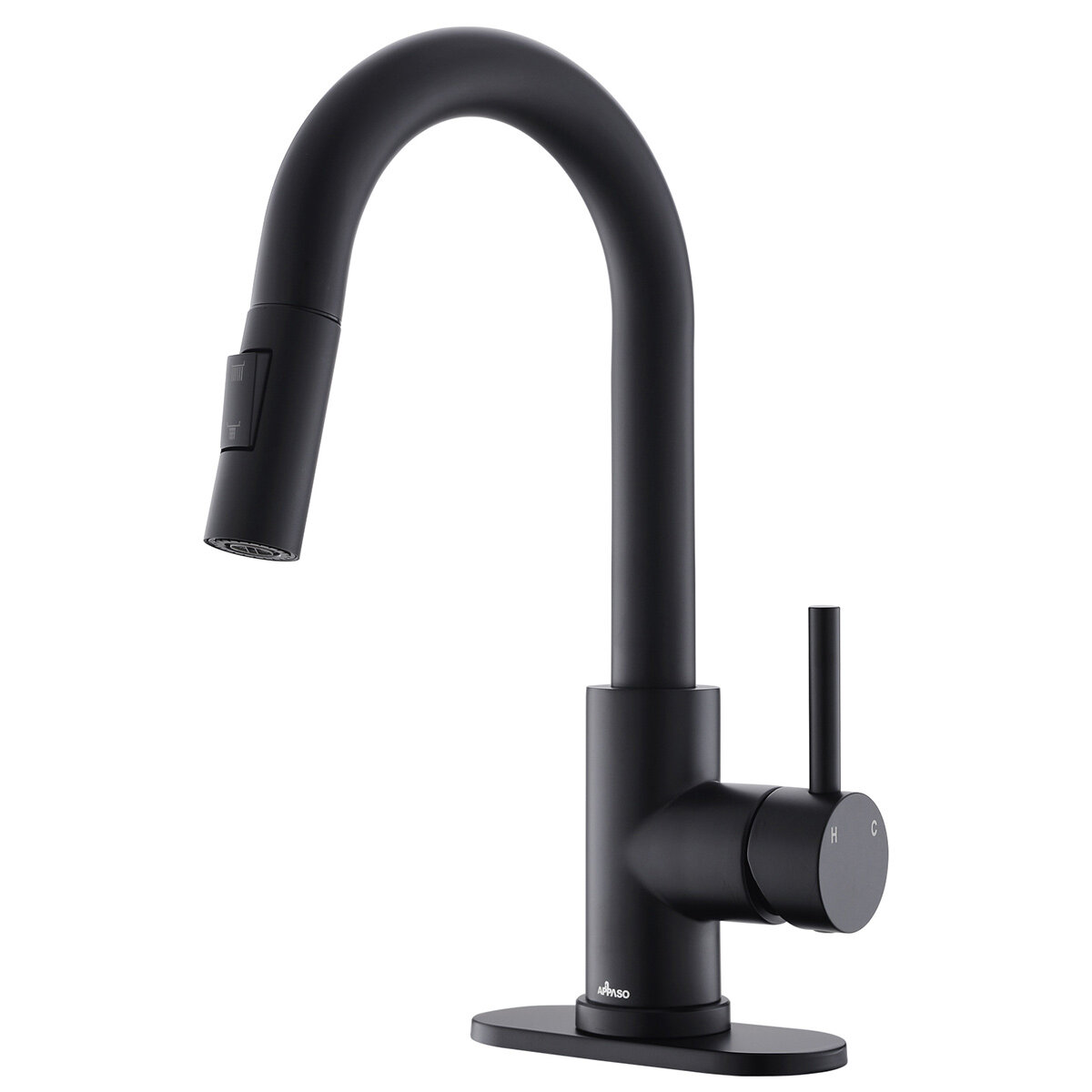 APPASO Pull Down Kitchen Faucet | Wayfair