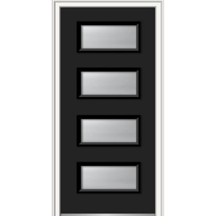 Spotlight Steel Prehung Front Entry Door