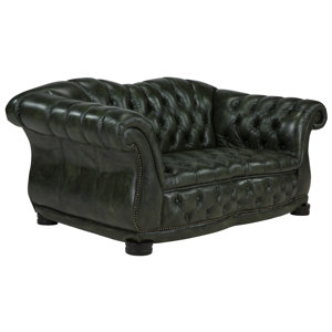 2-Sitzer Sofa Glasgow aus Leder von Massivum