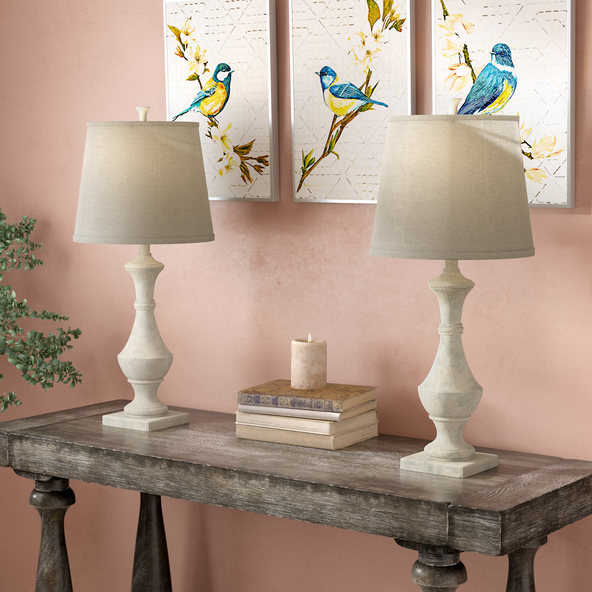 Lark Manor Apollinaire 27 Table Lamp Reviews Wayfair