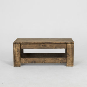 Lamoreaux Rustic Knotty Coffee Table b..
